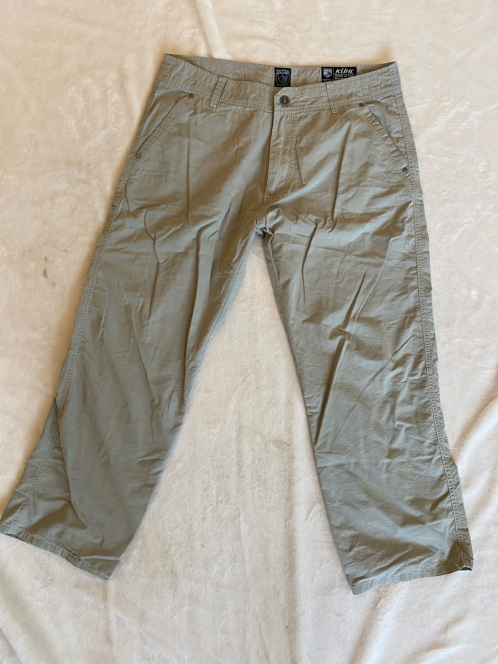 Kuhl Men's Chinos in light grey